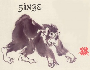 Le signe astrologique Singe